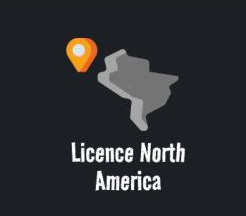 Karte Licence North America im Hamster Kombat