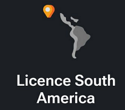 Carta Licence South America no Hamster Kombat