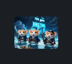 Carte 50M Telegram channel dans Hamster Kombat