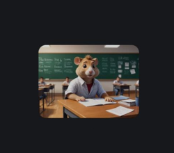 University hamster