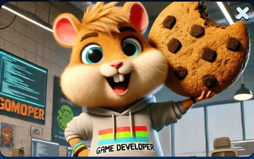 Carte Cookies în Hamster Kombat GameDev