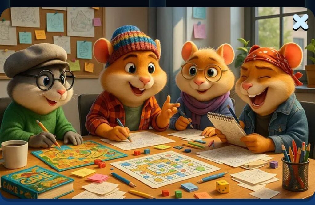 Card CREATIVE CHAOS DAY in Hamster Kombat GameDev