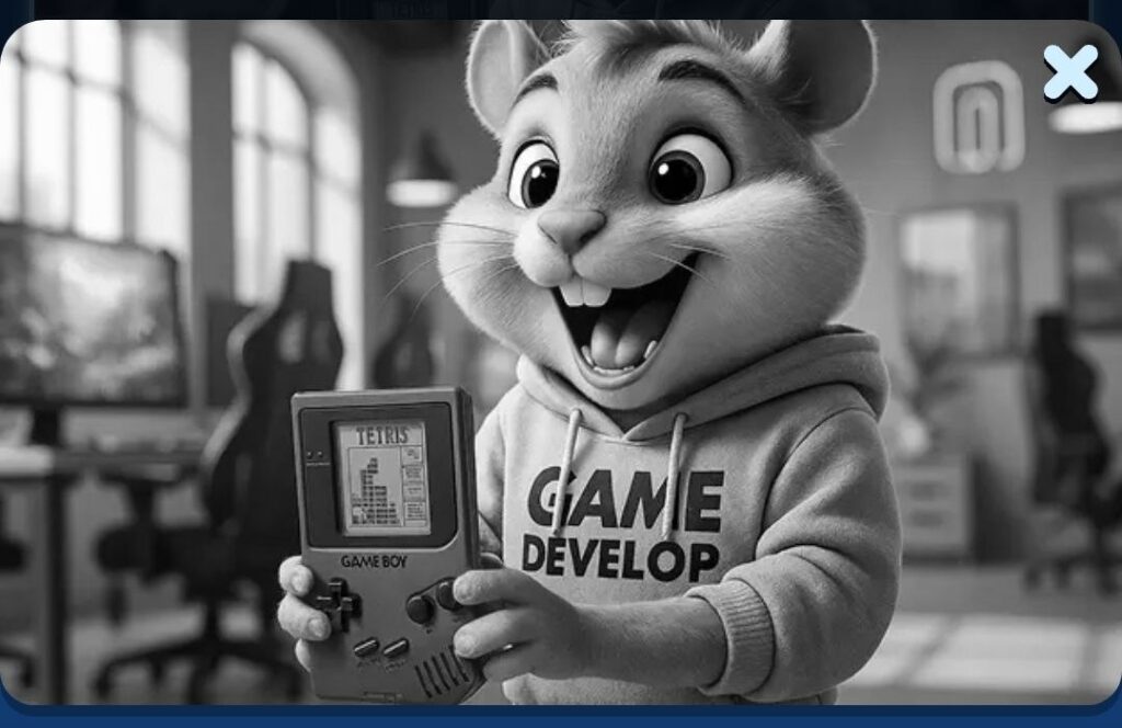 Card GAME ON in Hamster Kombat GameDev